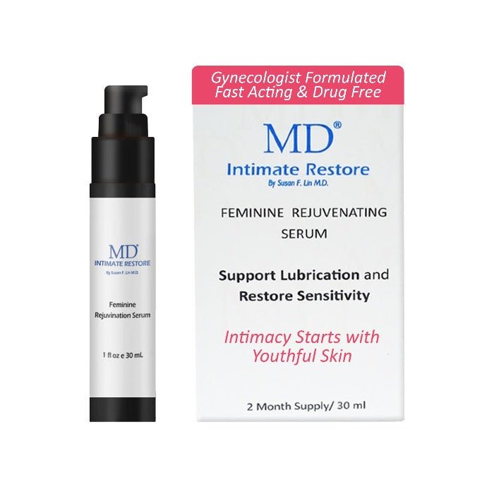 MD Intimate Restore Feminine Antiaging Serum For External Use Only - 3 Month Supply (1 Fl Oz) - MD