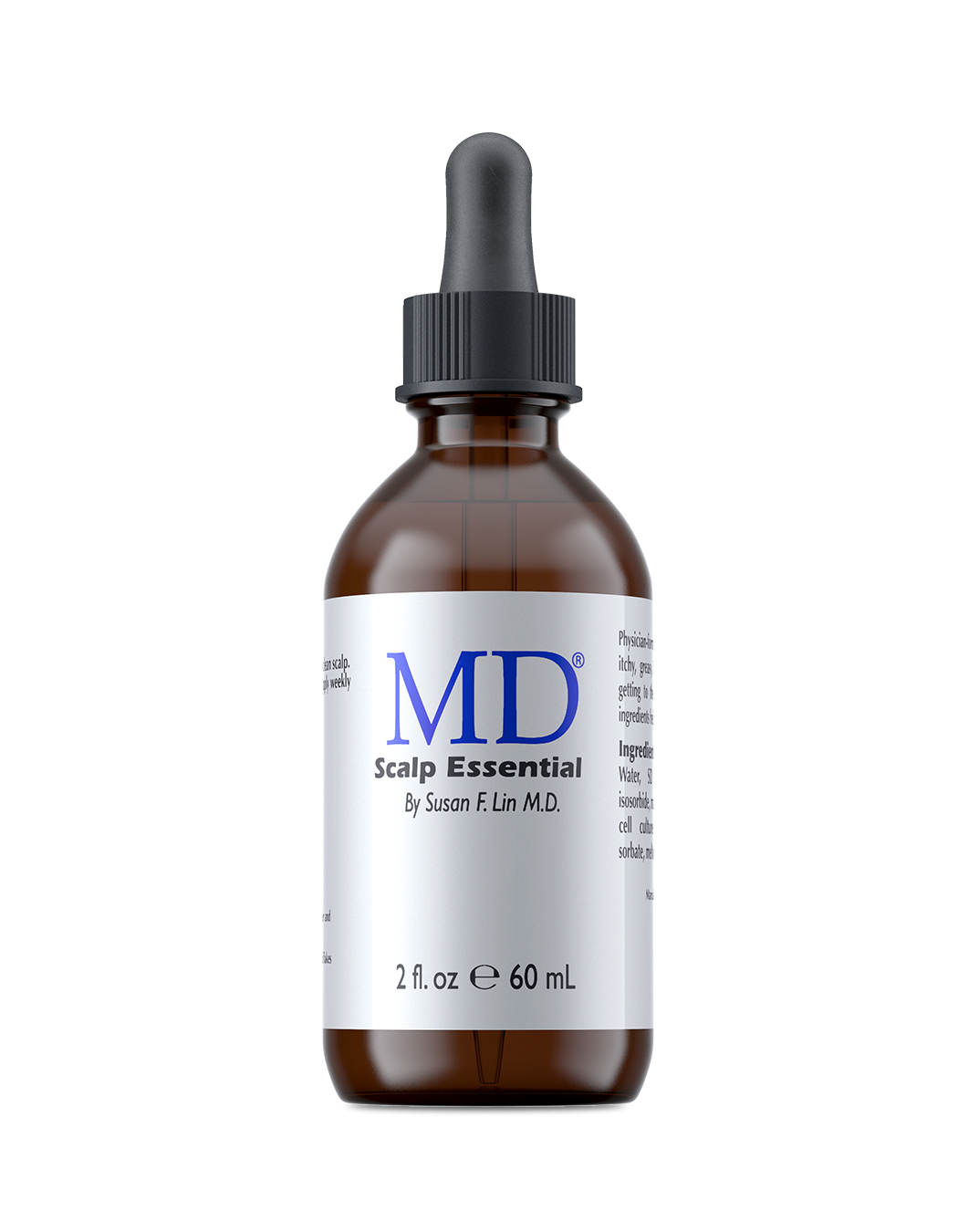 MD Hair™ Scalp Essential — targeted scalp serum for microbiome support, sensitivity, dryness, and the resident community of Cutibacterium, Staphylococcus, and Malassezia, physician-formulated by Dr. Susan Lin, M.D.